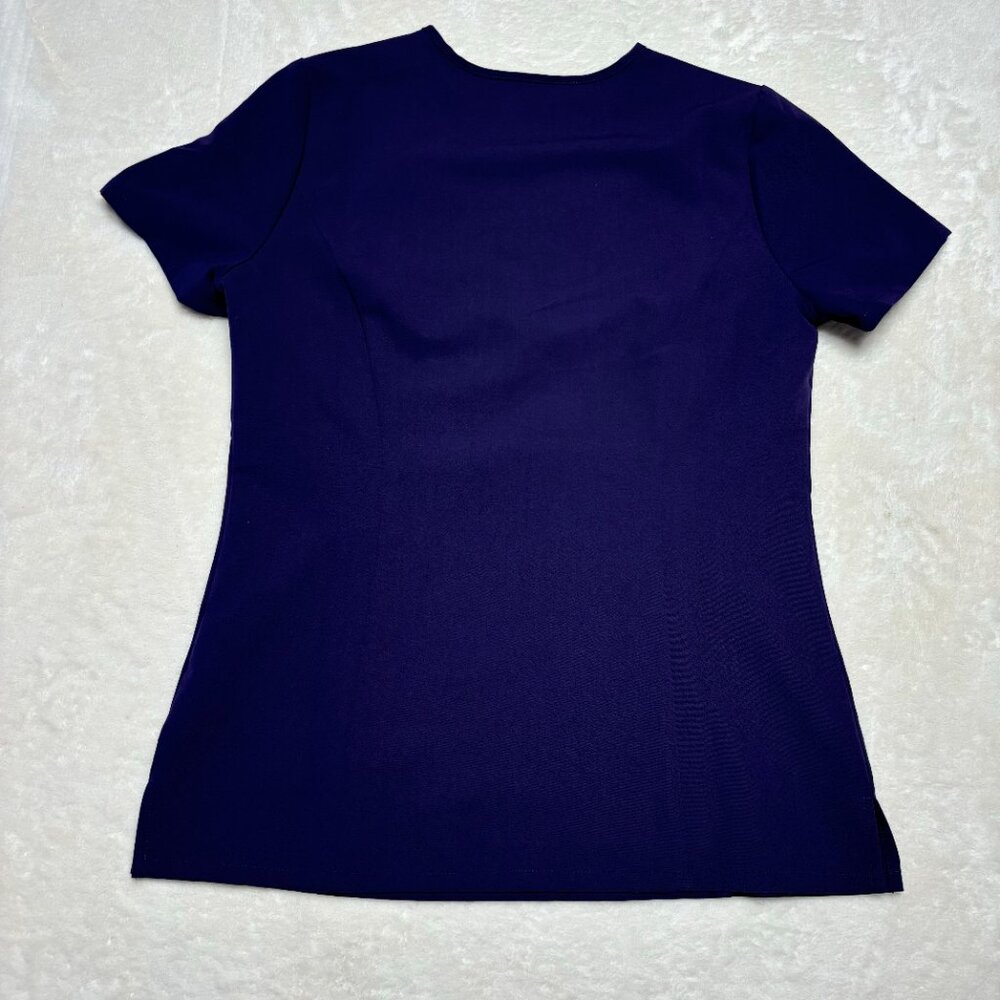 Figs Womens Catarina One Pocket Scrub Top Size Small Technical Collection Purple - Picture 6 of 6